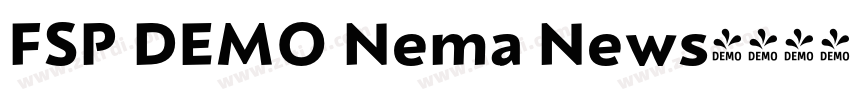 FSP DEMO Nema News字体转换 FSP DEMO Nema News字体转换